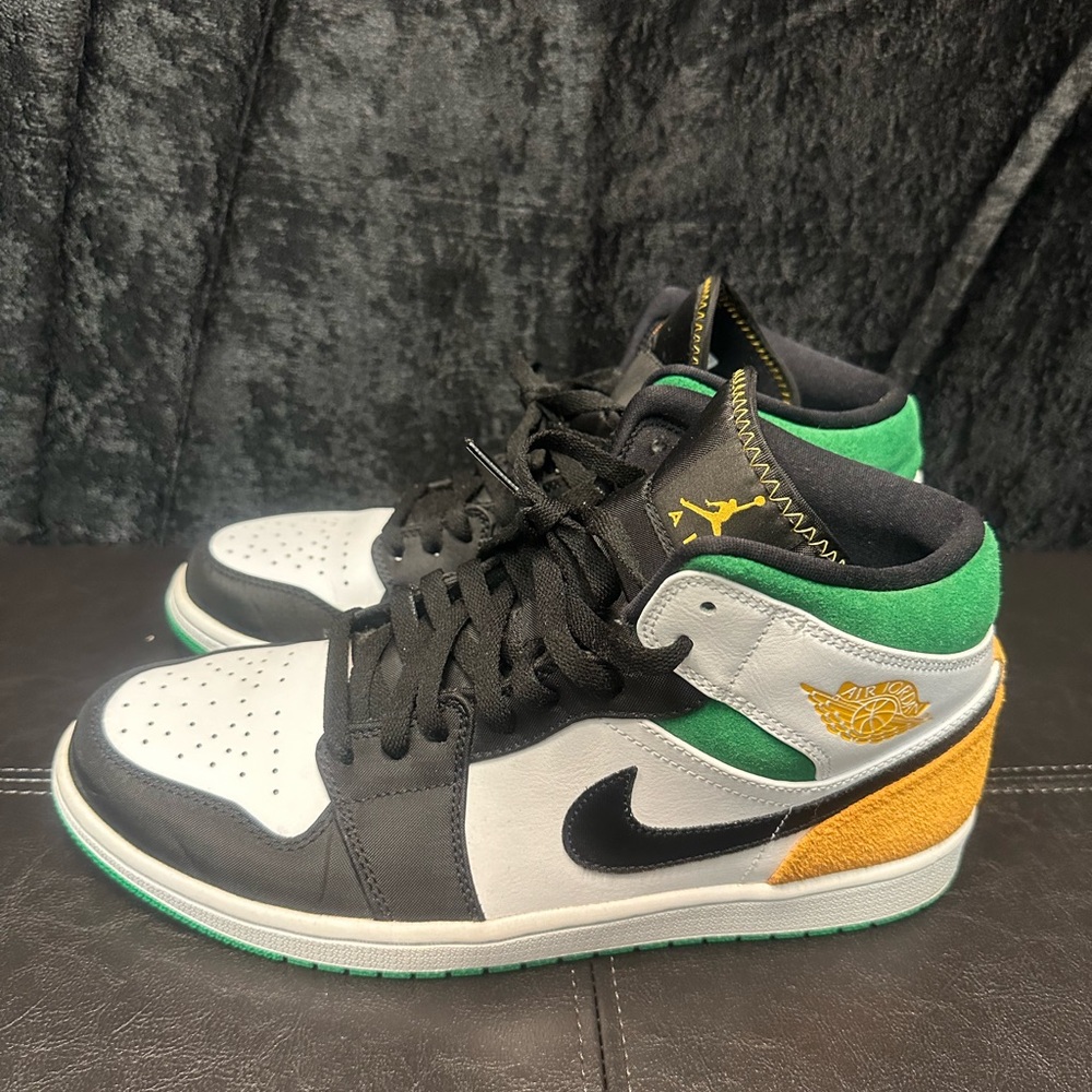 Air Jordan 1 Mid Oakland Size 11 - Picture 3 of 8